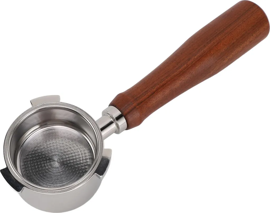 Filtre portafiltre bottomless 51mm inox pour machine à café Delonghi