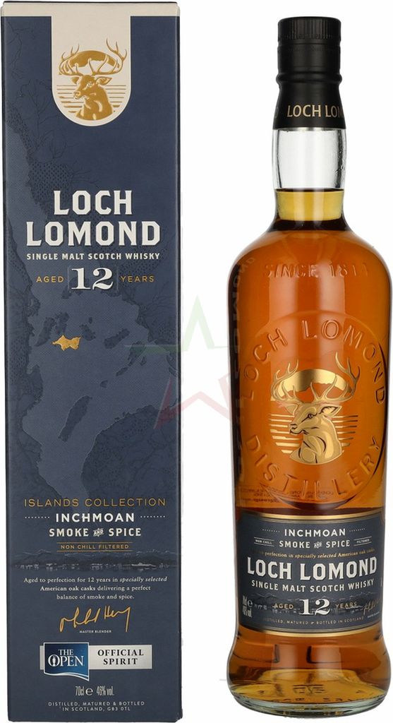 Loch Lomond INCHMOAN 12 Years Old Single Malt Smoke & Spice 46% Vol. 0,7l in Geschenkbox 46 % 0,70 lt.