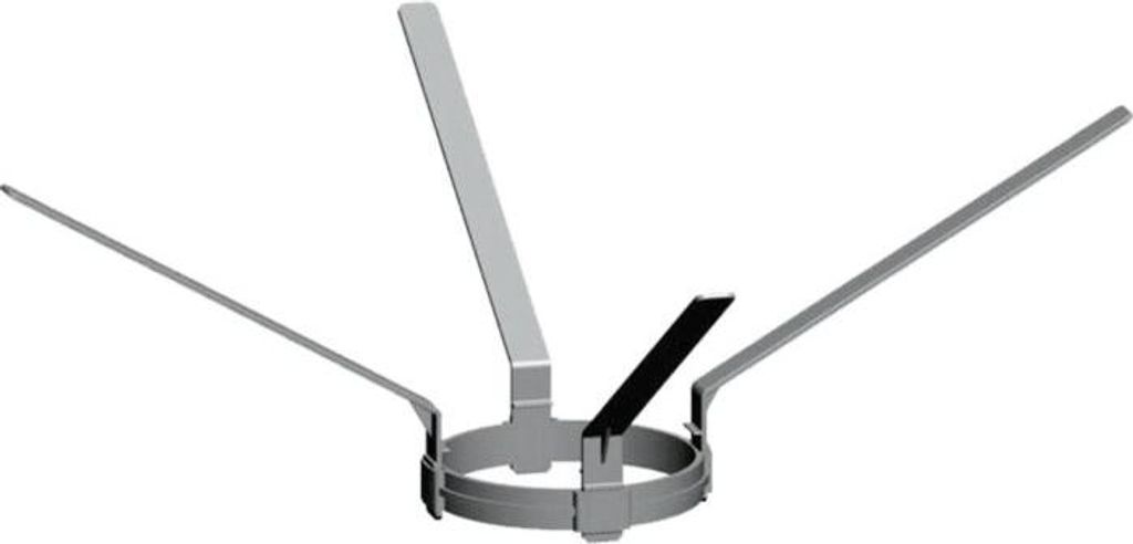 Wolf Abstandhalter DN80 4 Stück, aus Polypropylen
