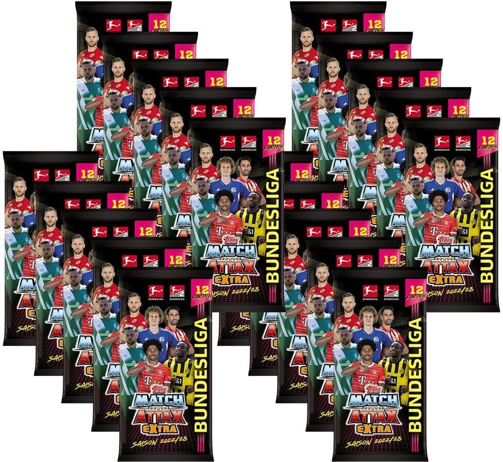 Topps Match Attax EXTRA 2022/23 - 20 Booster