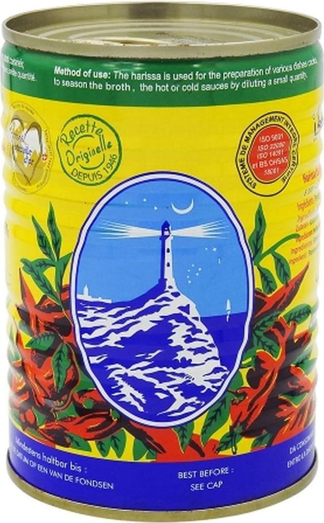 Le Phare du Cap Bon Harissa: Scharfe Chili-Würzpaste, 380g – Für feurigen Genuss!