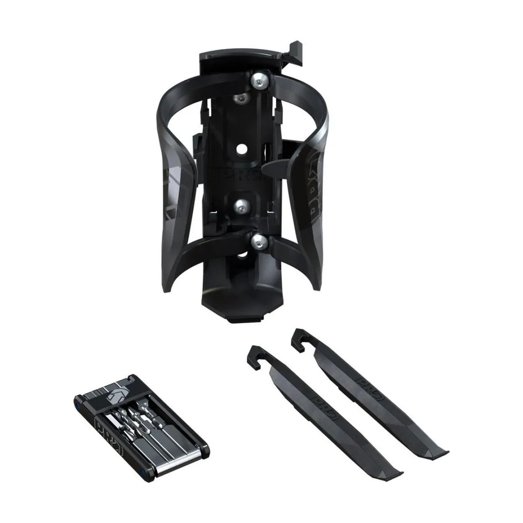 Porte-bidon avec rangement outils PRO Smart Combipack pour vélo de route