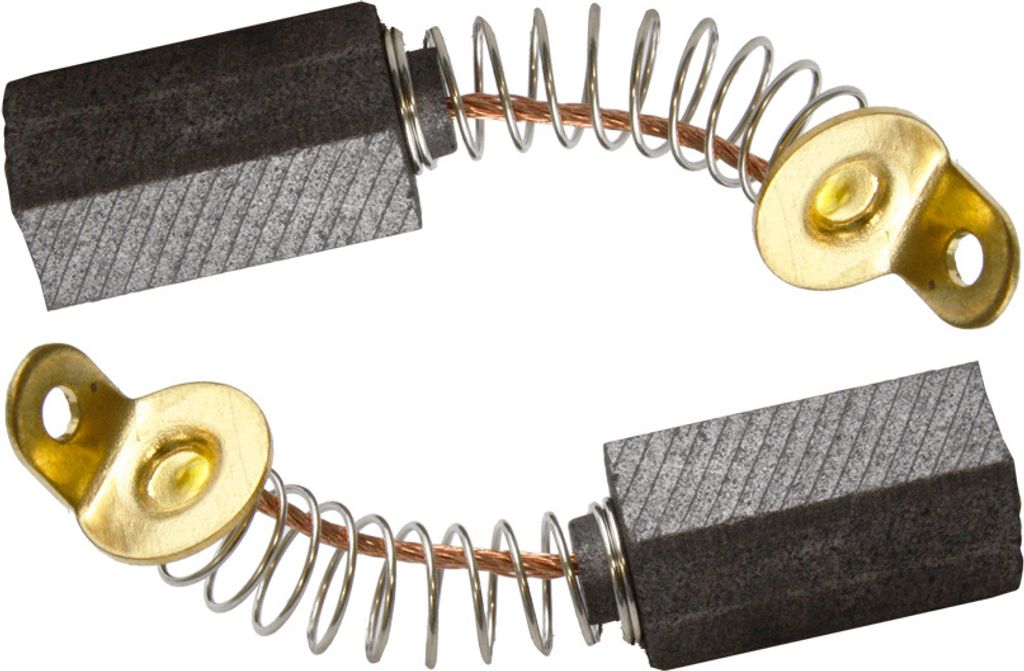2x Kohlebürsten Kohlestifte Kohlen für AEG 6,3x8x14/17 mm sts250