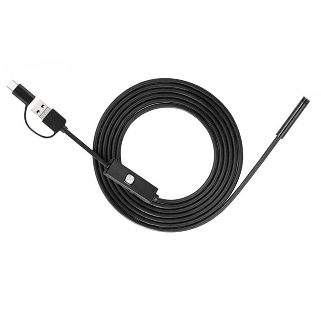 Endoskop 0,3MP Endoskop 3 v 1 Endoskop s nastavitelnými LED Obrázek produktu 13