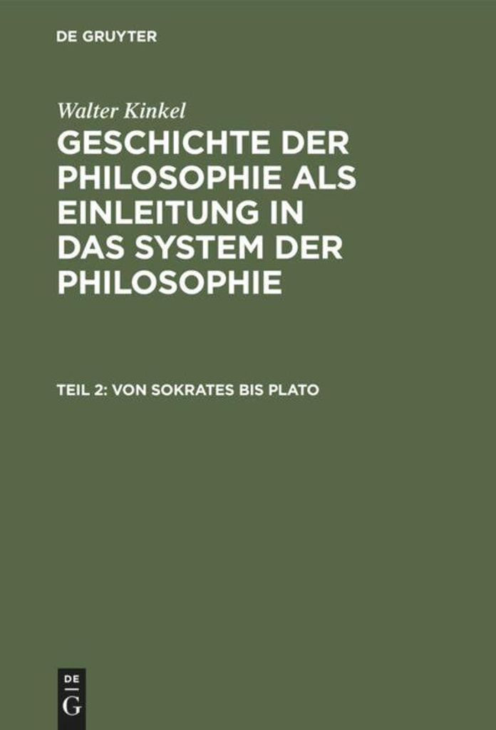 Von Sokrates bis Plato