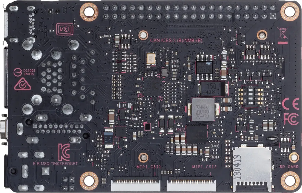 Solution Compacte ASUS Tinker Board T Carte Electronique NXP 1,5 GHz - 4