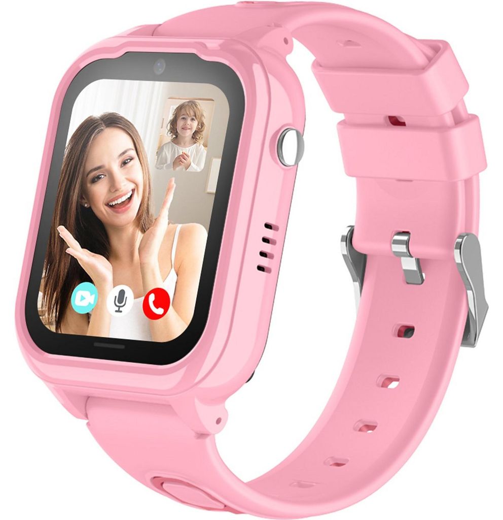 Protectly® 4G GPS Kinder Smartwatch – SOS-Taste – Produktbild 