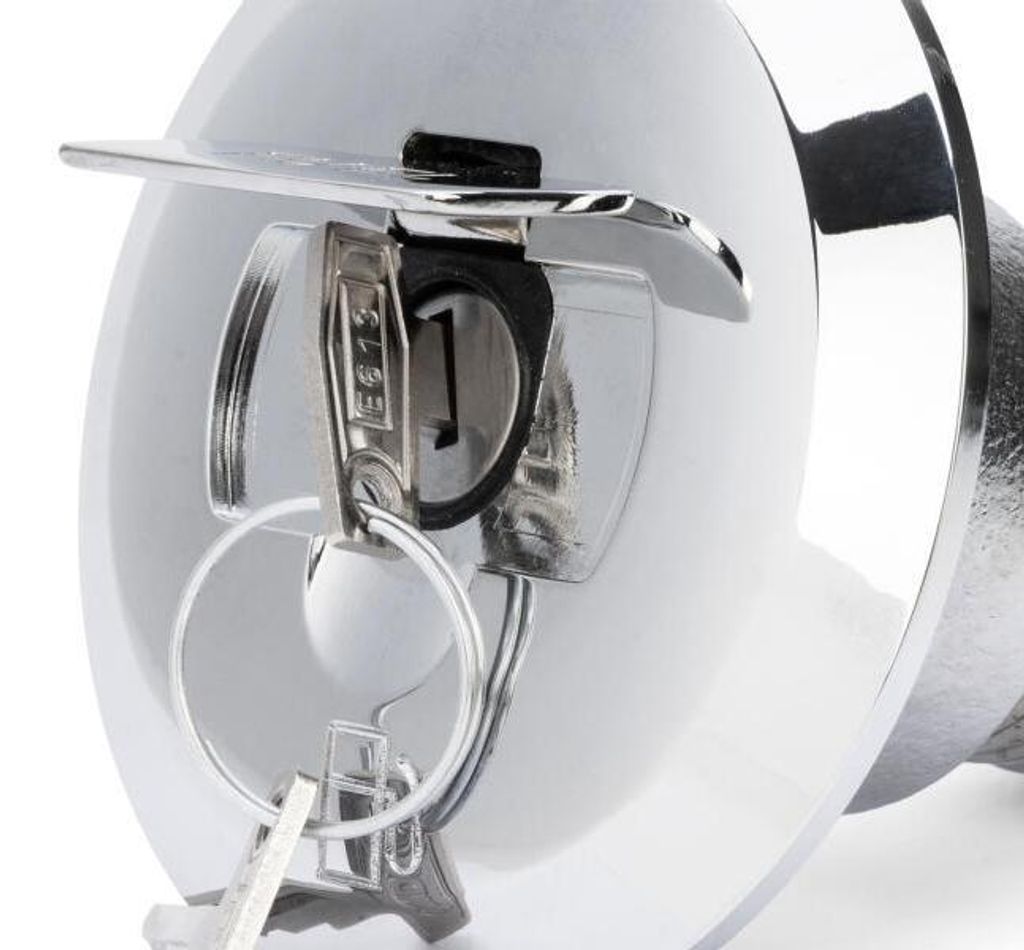 Tankdeckel mit Schlüssel 11/2" Chrom Osculati 20.668.21 Produktbild 