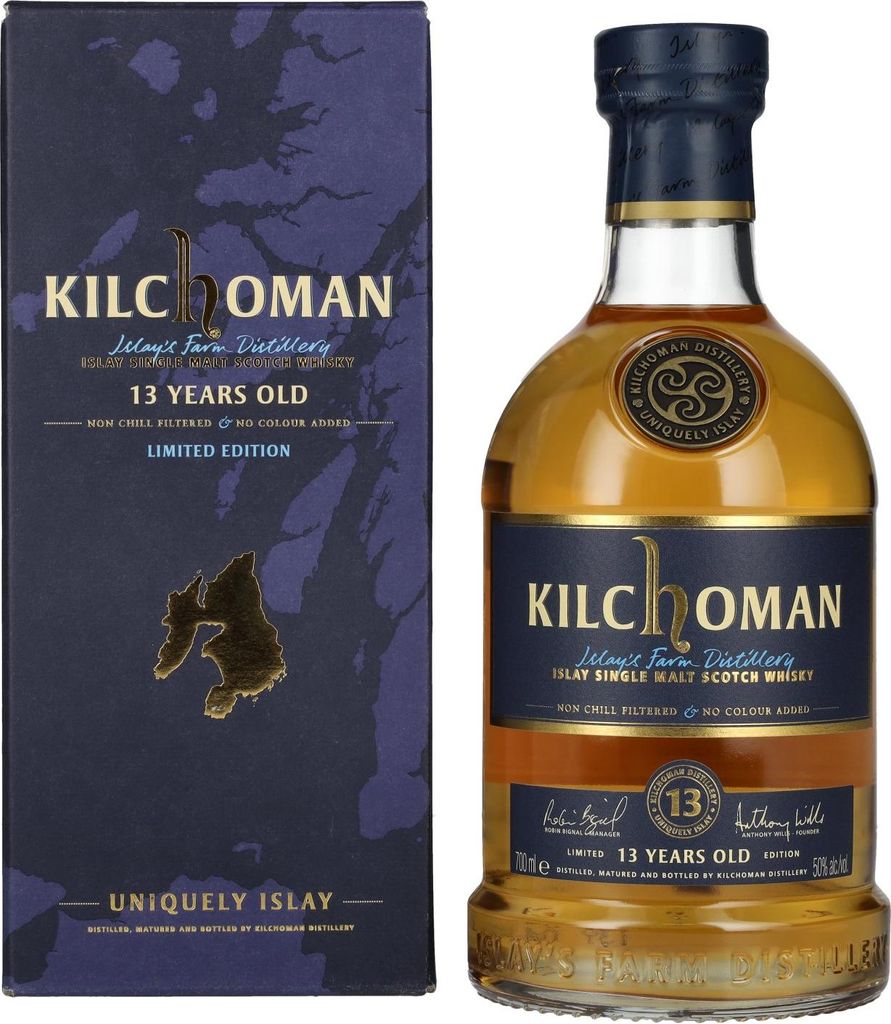 Kilchoman 13 Years Old Islay Single Malt Scotch Whisky Image du produit 