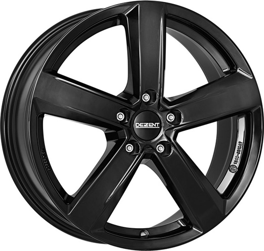 ALUFELGE DEZENT TU black 7x17 5x112 ET 38 BLACK