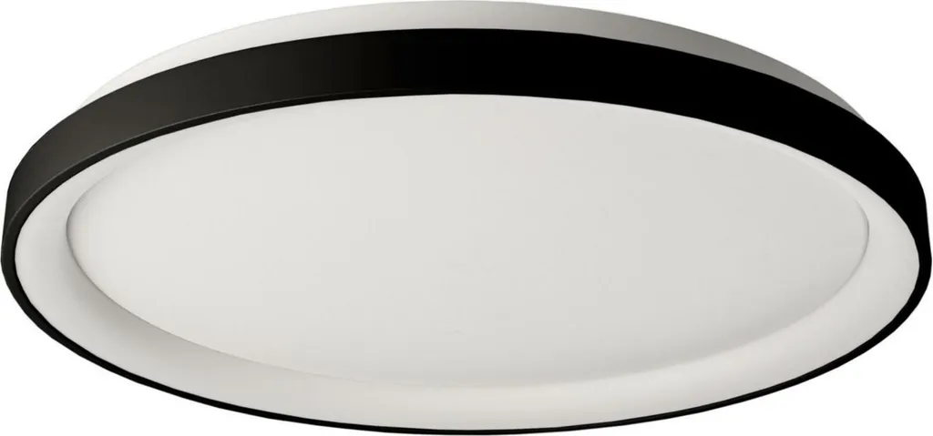 Plafonnier LED 42W 3200 lumens Merope noir 600mm CCT commutable