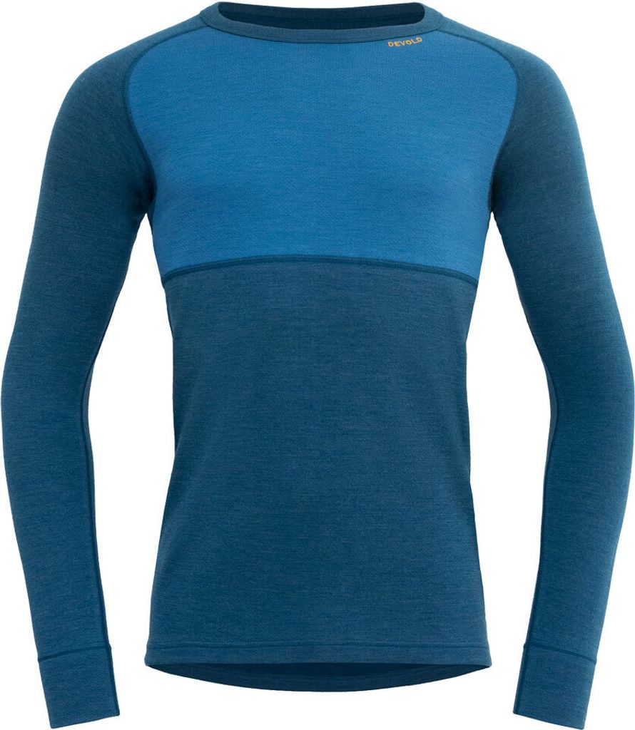 Devold Expedition Merino Silk Shirt Man Flood/Blue S Thermischeunterwäsche