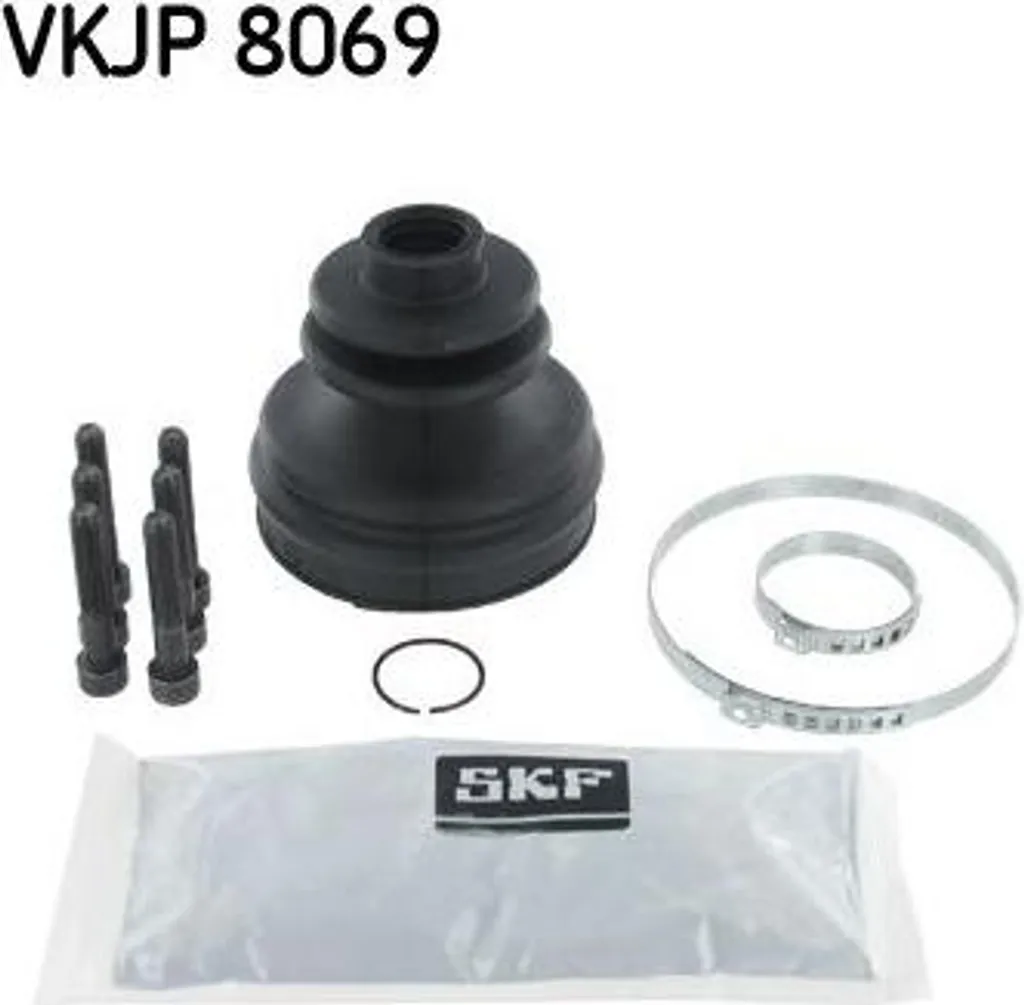 Soufflet de cardan SKF VKJP8069 de rechange pour Audi A6 et VW Passat 3B