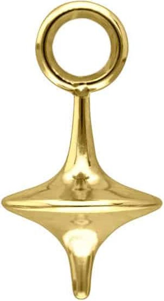 Chirurgenstahl Anhänger für Clicker KREISEL
