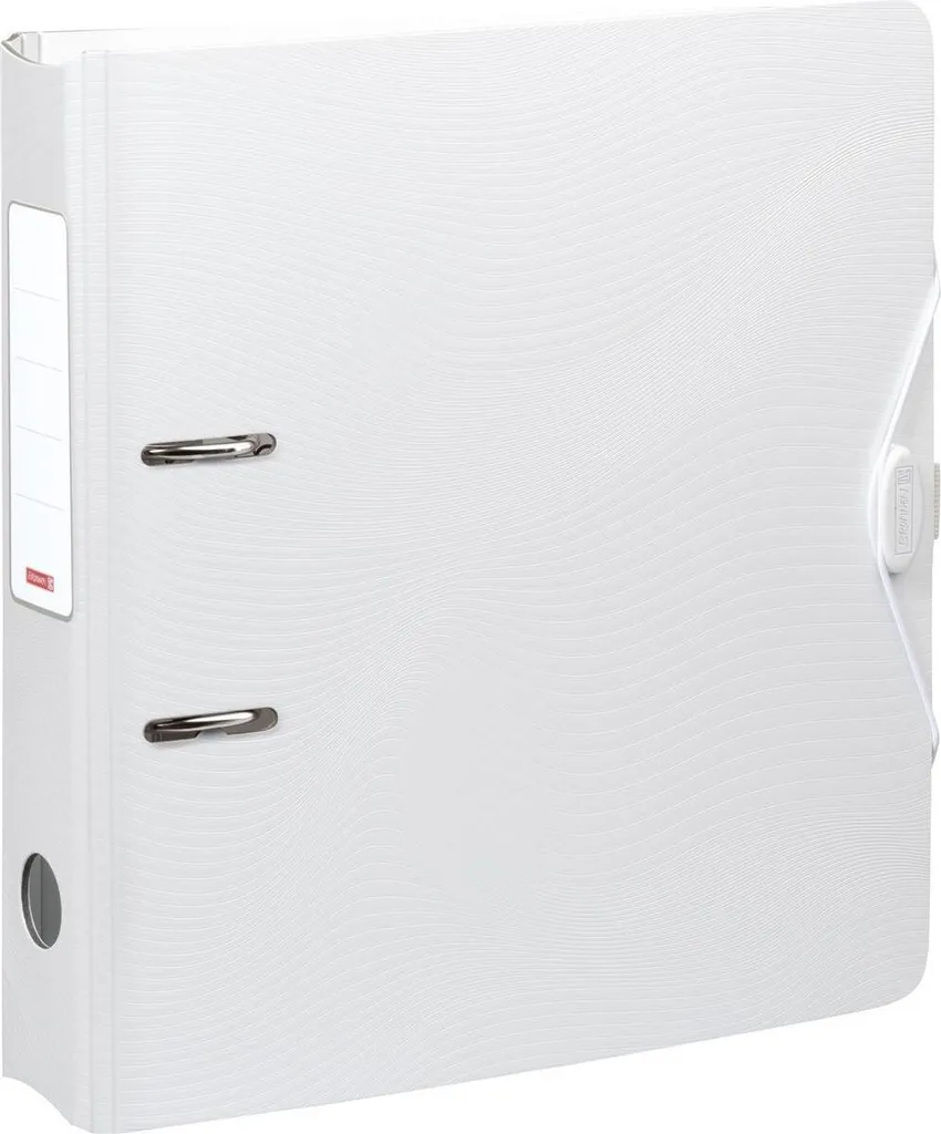 Classeur 7cm Wave Blanc BRUNNEN 102043700 avec Mécanisme Robuste