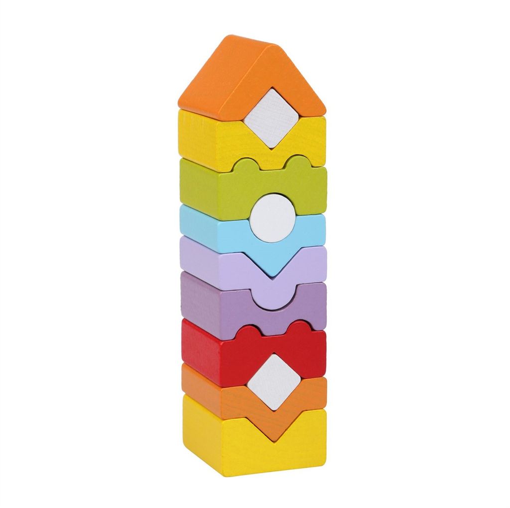 Cubika Holzstapelturm groß Holz 14996