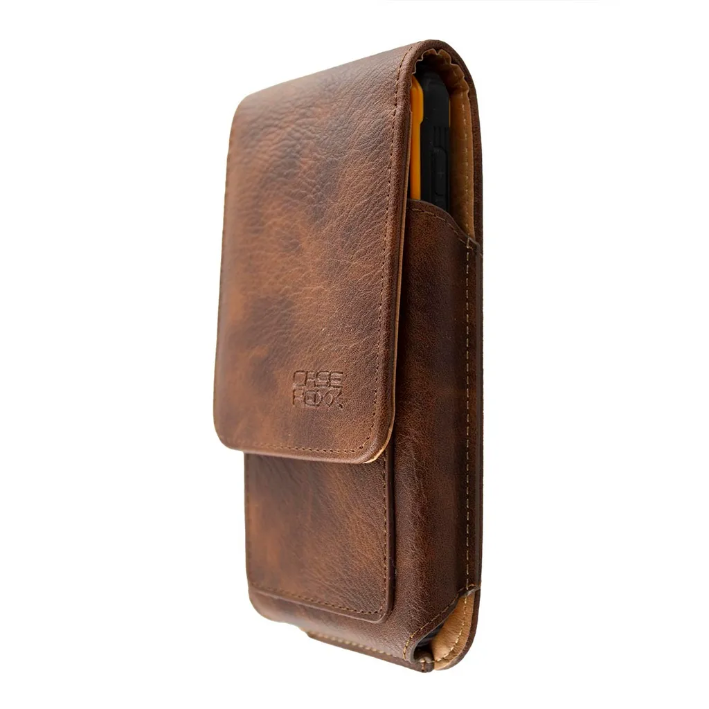 Caseroxx Custodia per Ulefone Armor 8 / 8 Pro | Marrone Stile Classico - 3