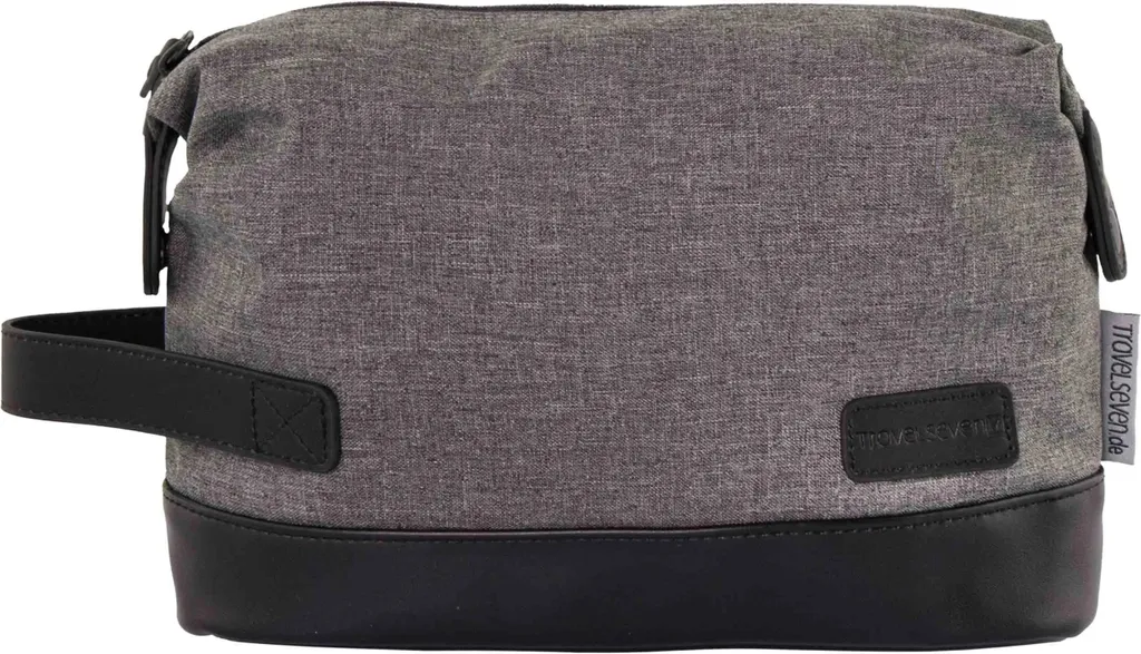 Trousse de maquillage Travison Gris foncé - Grand format de voyage