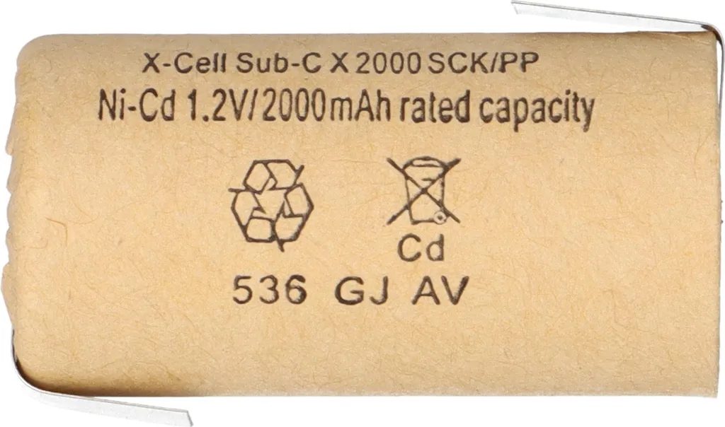 Pack 20 Cellules Sub-C 2000mAh : Solution pour Batteries Défectueuses
