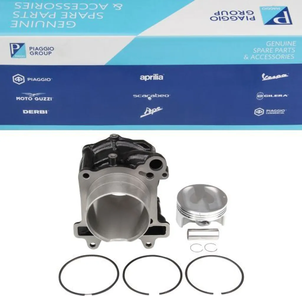 Haut moteur 350cc pour Piaggio MP3 et Beverly - Kit cylindre 1A013567