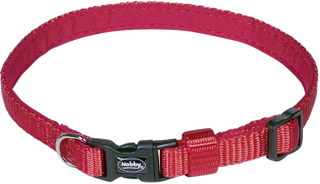 Nobby Halsband "Classic Preno" Mini L: 20-35 cm; B: 10 mm, rot
