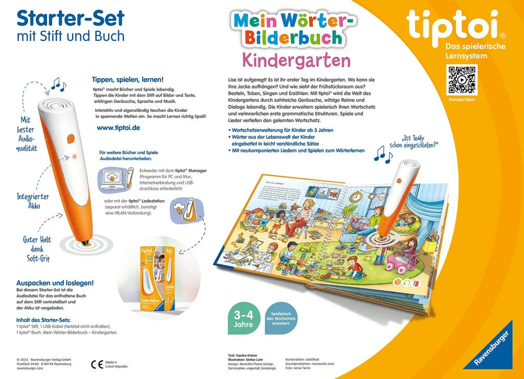 Apprendre les mots sans écran avec le Starter-Set tiptoi Ravensburger - 2