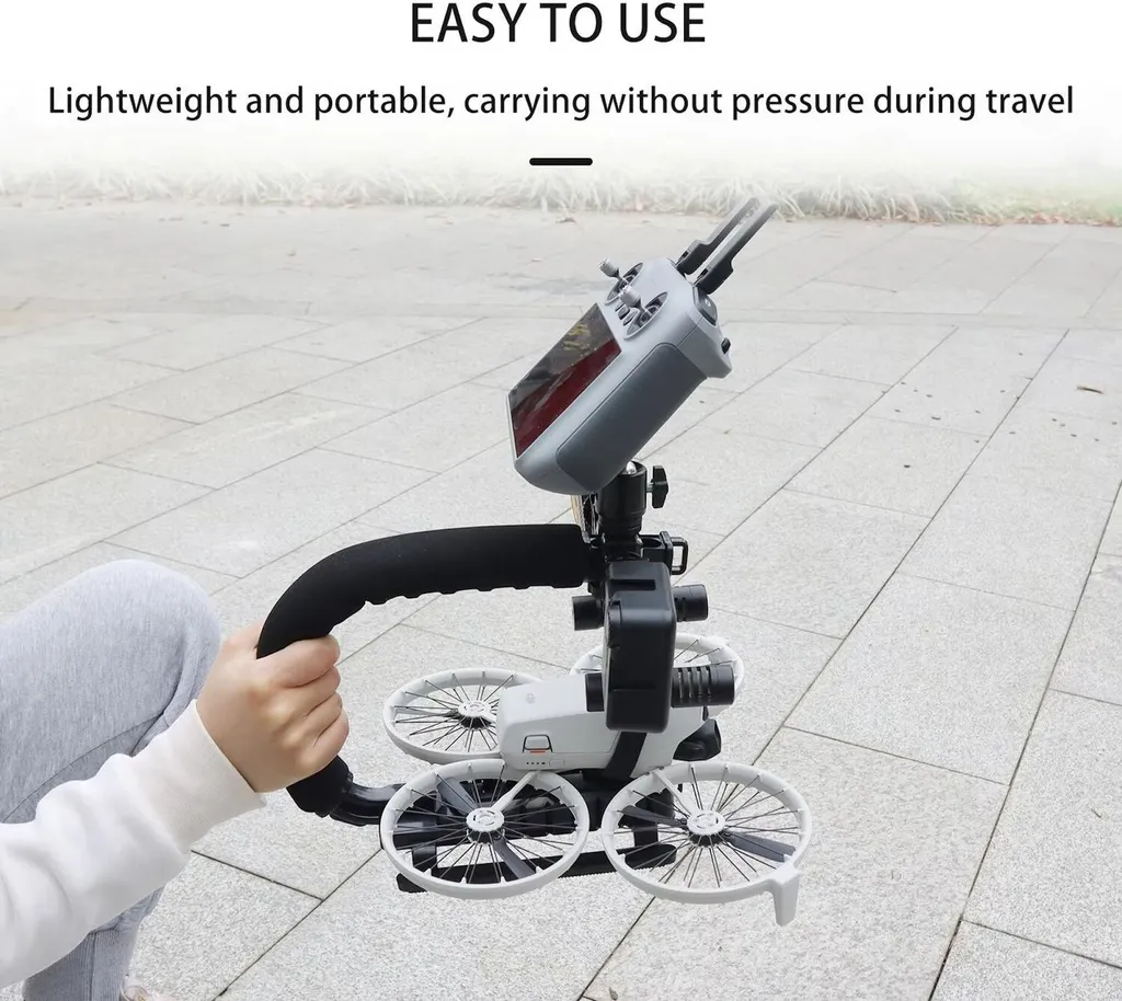 Support de Vue au Sol pour DJI Flip Kit de Stabilisation Extension Manuelle