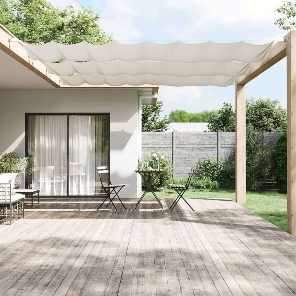 Maison Exclusive - Senkrechtmarkise Weiß 100x1200 cm Oxford-Gewebe