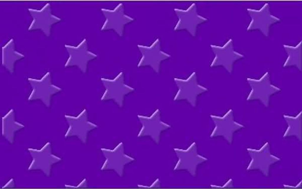 Alu-Sternchenfolie Rolle 10mx50cm violett