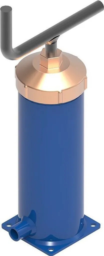 Pompe à graisse robuste Hollex 0,5L avec socle de maintien large