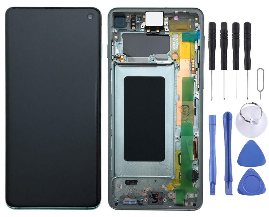 Samsung Display Set completo LCD GH82-18850E Verde per Immagine del prodotto 