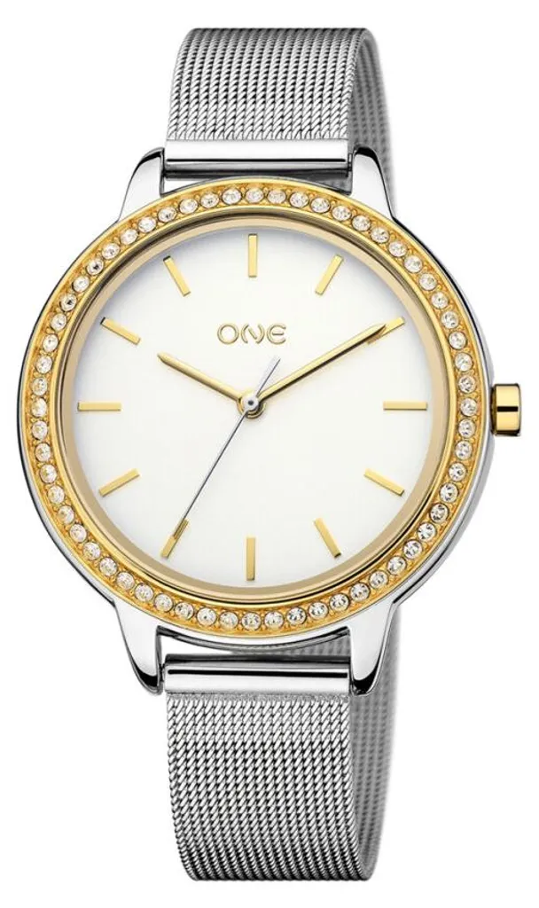 Montre Analogique Classique Ol9838Sb52L avec Cadran Argenté et Dateur