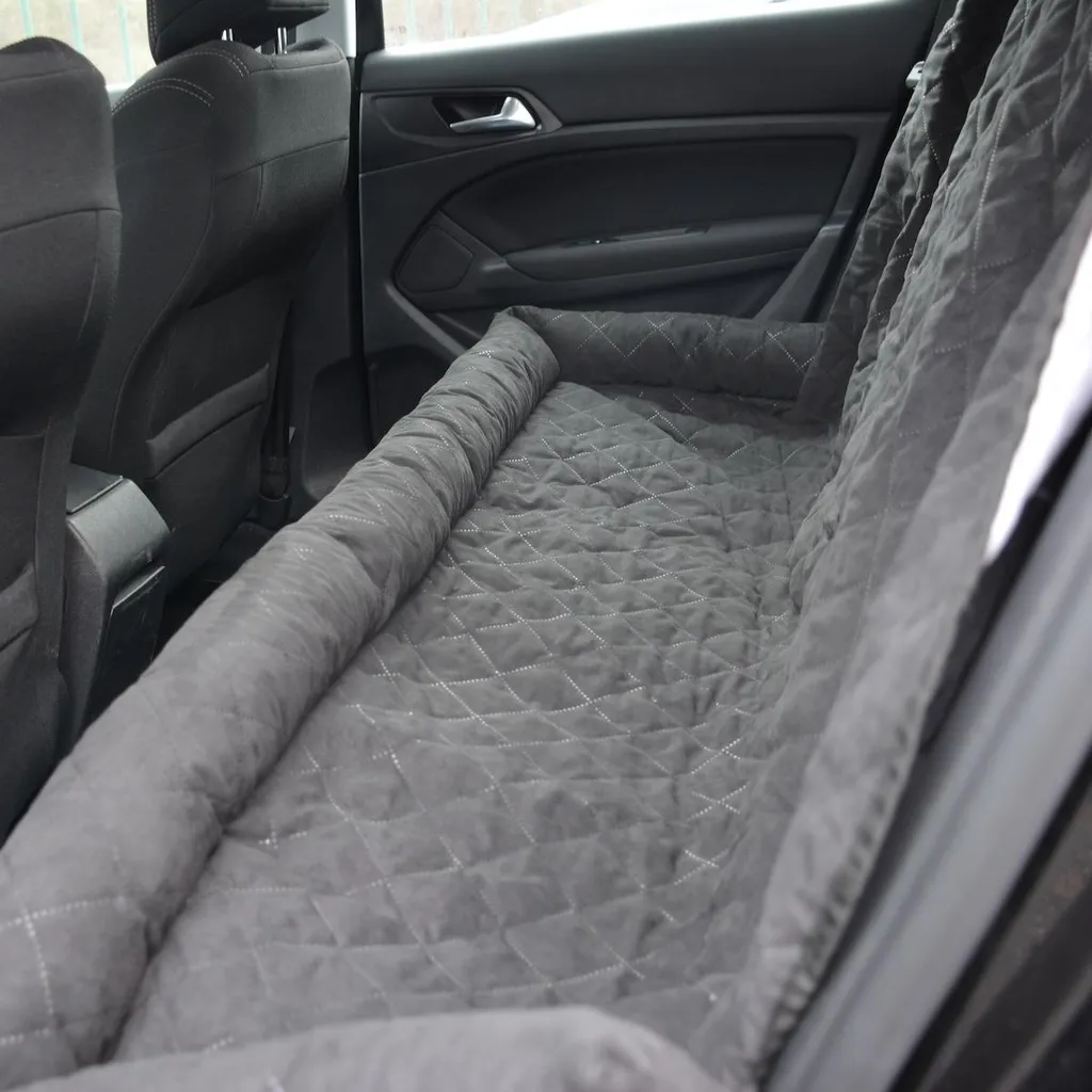 Couverture Duvo+ noire imperméable et résistante pour siège de voiture