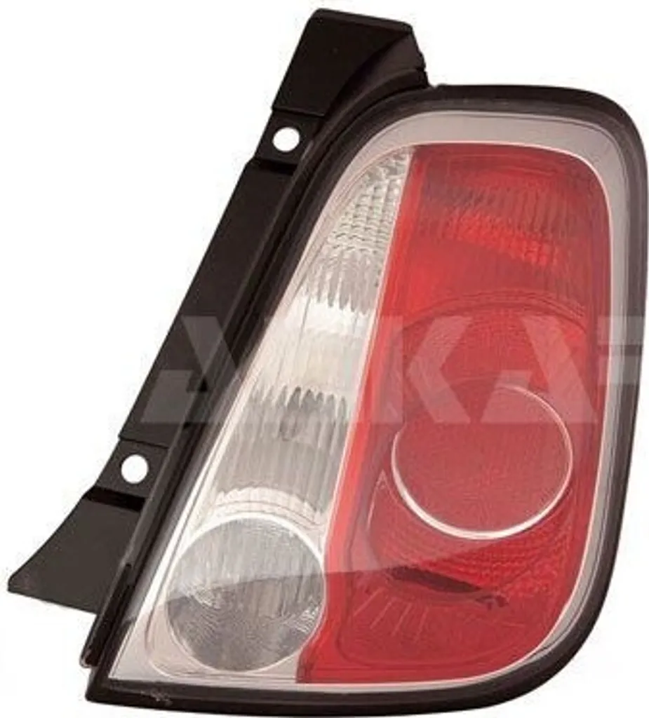 Feu arrière droit anti-condensation pour Fiat 500 modèle 312 Alkar