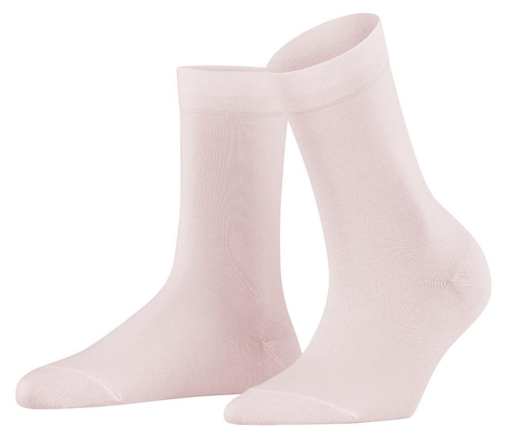 FALKE Baumwoll Touch Damen Socken – Hellrosa – 35-38