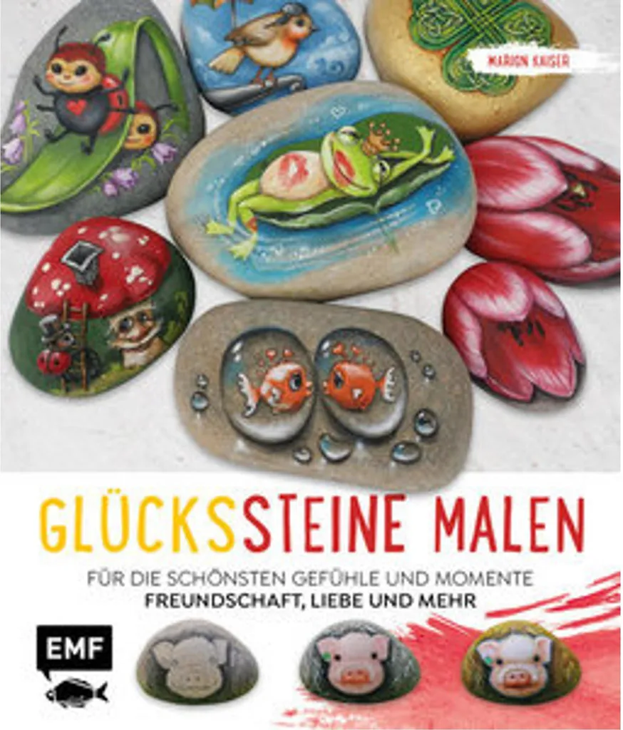 Glückssteine malen : solution créative pour décorer vos galets facilement