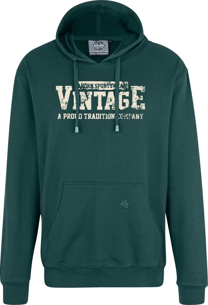 Übergrößen Kapuzen-Sweatshirt AHORN SPORTSWEAR Vintage Produktbild 