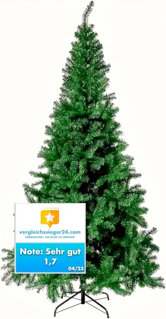 Sapin de Noël artificiel 180 cm sans épines montage rapide Easy