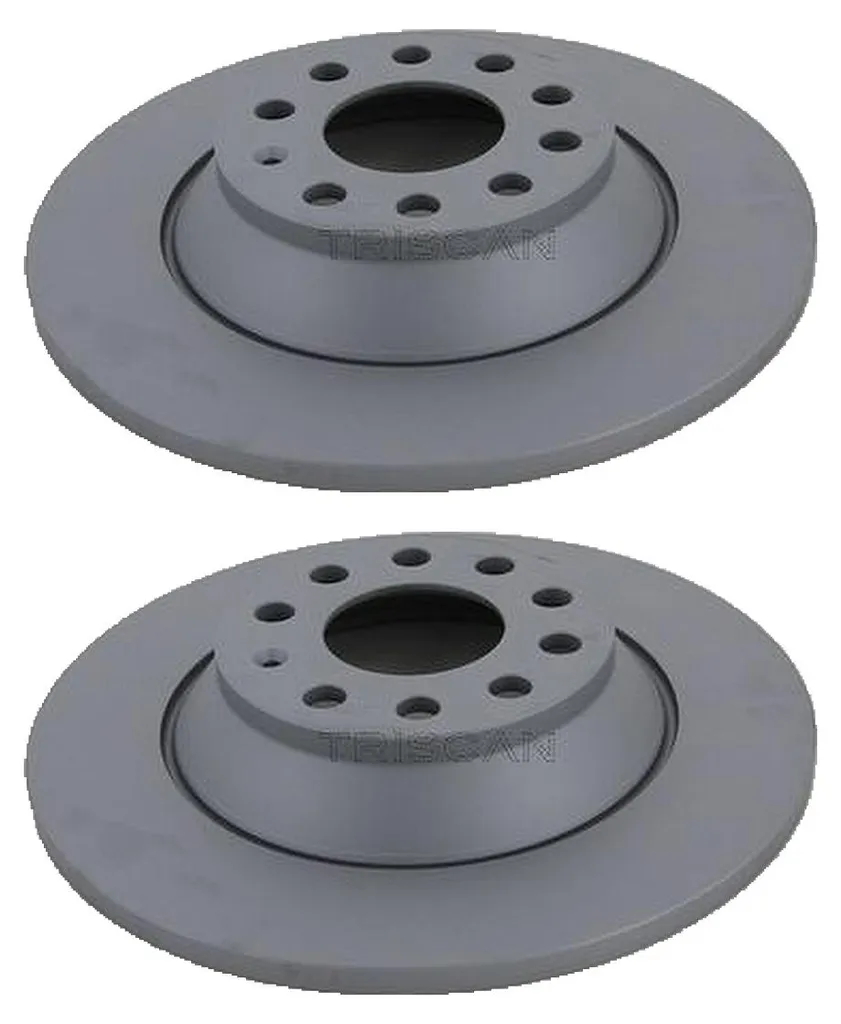 2 Disques de frein TRISCAN 8120 291004C pour AUDI A6 Avant 4F5 C6 302mm