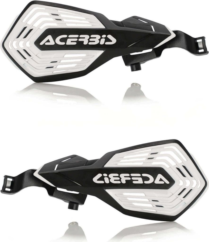 ACERBIS Offene Handprotektoren Schwarz/Weiß K-Future GG für Gas Gas/Husqvarna