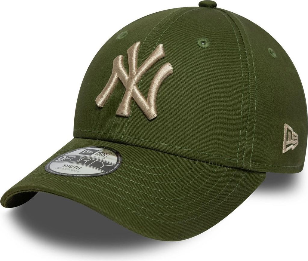 New Era 9Forty Kinder Cap - New York Yankees oliv - Child