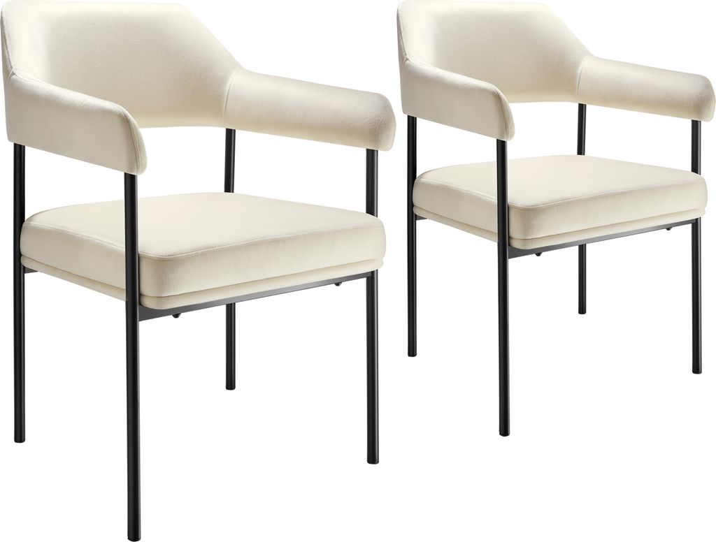 tectake® Křeslo Doé čalouněné 58 x 62 x 85 cm Obrázek produktu 