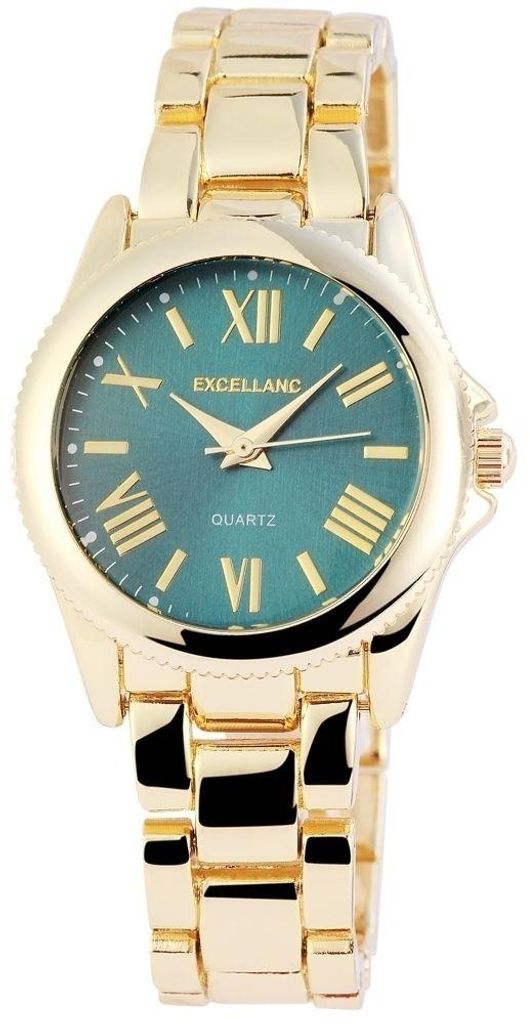 Excellanc Damenuhr mit Metallarmband Produktbild 