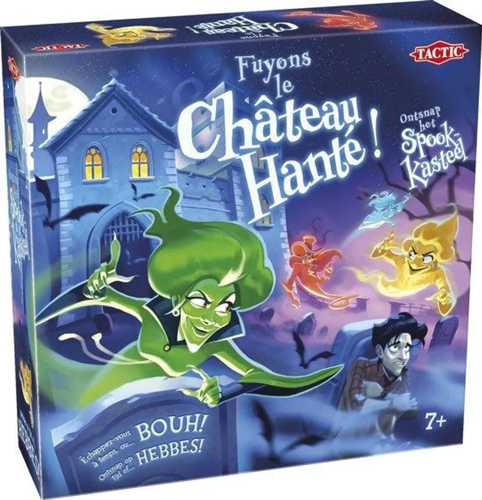 Jeu de stratégie enfant 7 ans+ Tactic Escape Ghost Castle, jeu de société