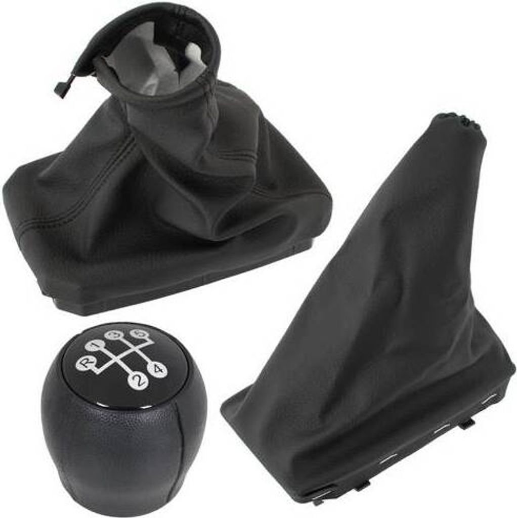 Schaltknauf Knauf 5-Gang Schaltmanschette Manschette + Rahmen + Bezug