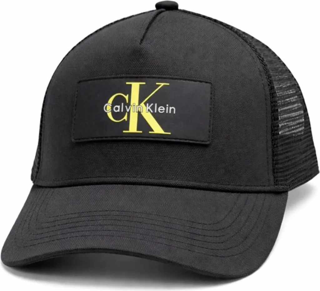 Bonnet Calvin Klein LV04D5025GUB1 chaud en tricot doux et extensible