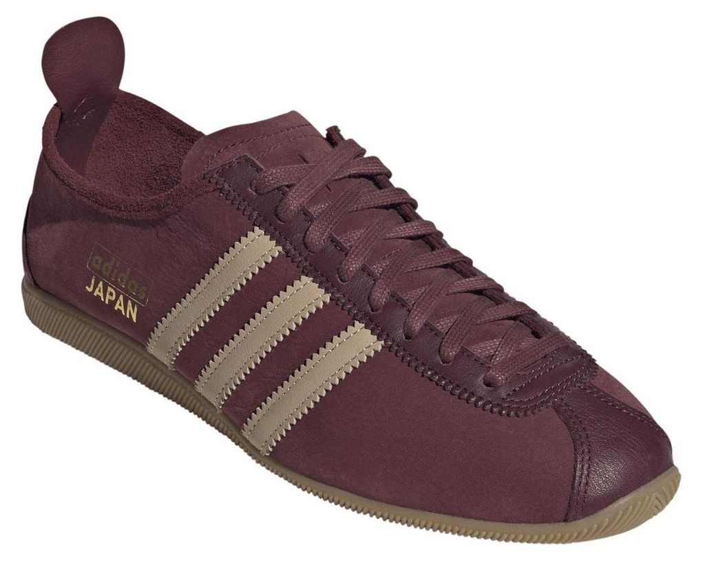 Adidas - "Originals Japan Decon" Sneaker für Herren, Leder, Niedrig geschnitten GT16740 (45 EU) (Burgunderrot)