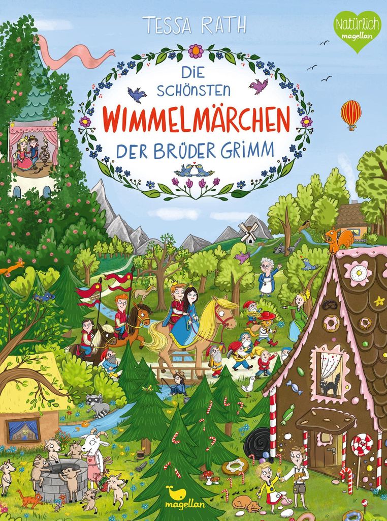 Die schönsten Wimmelmärchen der Brüder Grimm (Wunderbare Produktbild 