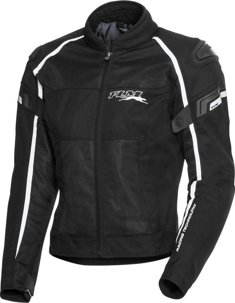 FLM Sports Textil Jacke 1.2 Motorrad | POLO | Mesh & Windstopper