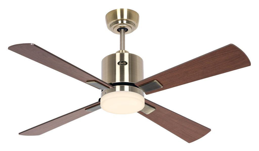 Ventilatore da soffitto ECO NEO III 103 in ottone anticato Immagine del prodotto 